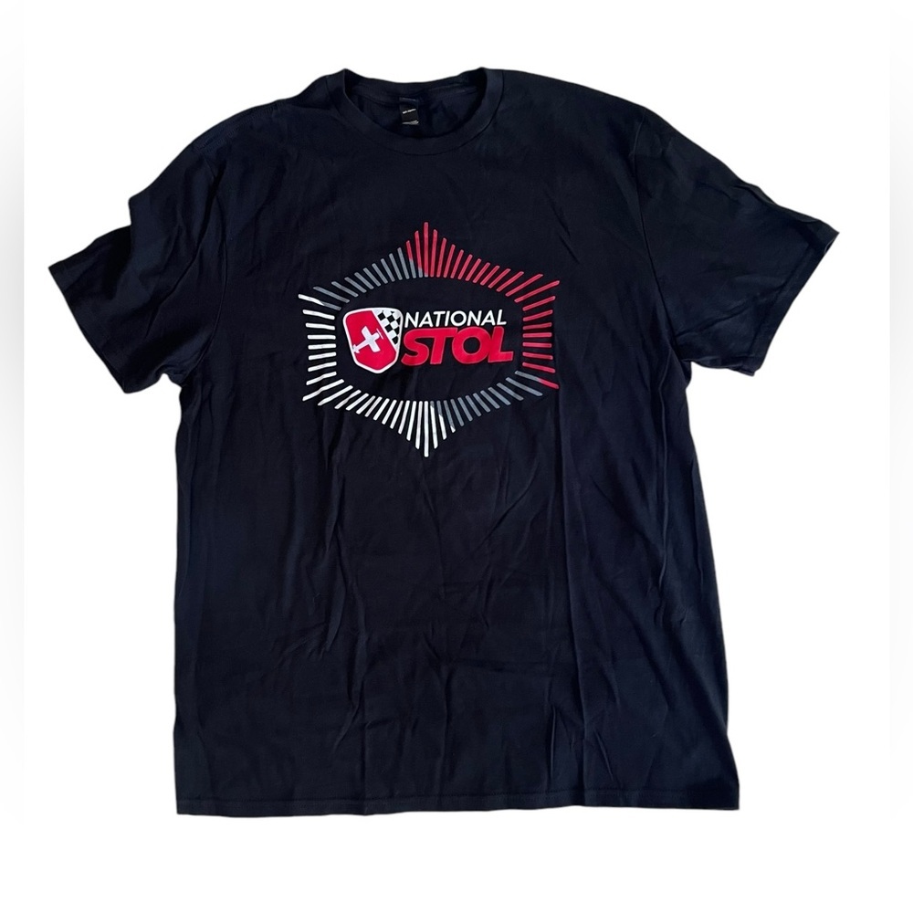 NWOT, National STOL T-shirt, 100% cotton, size XL